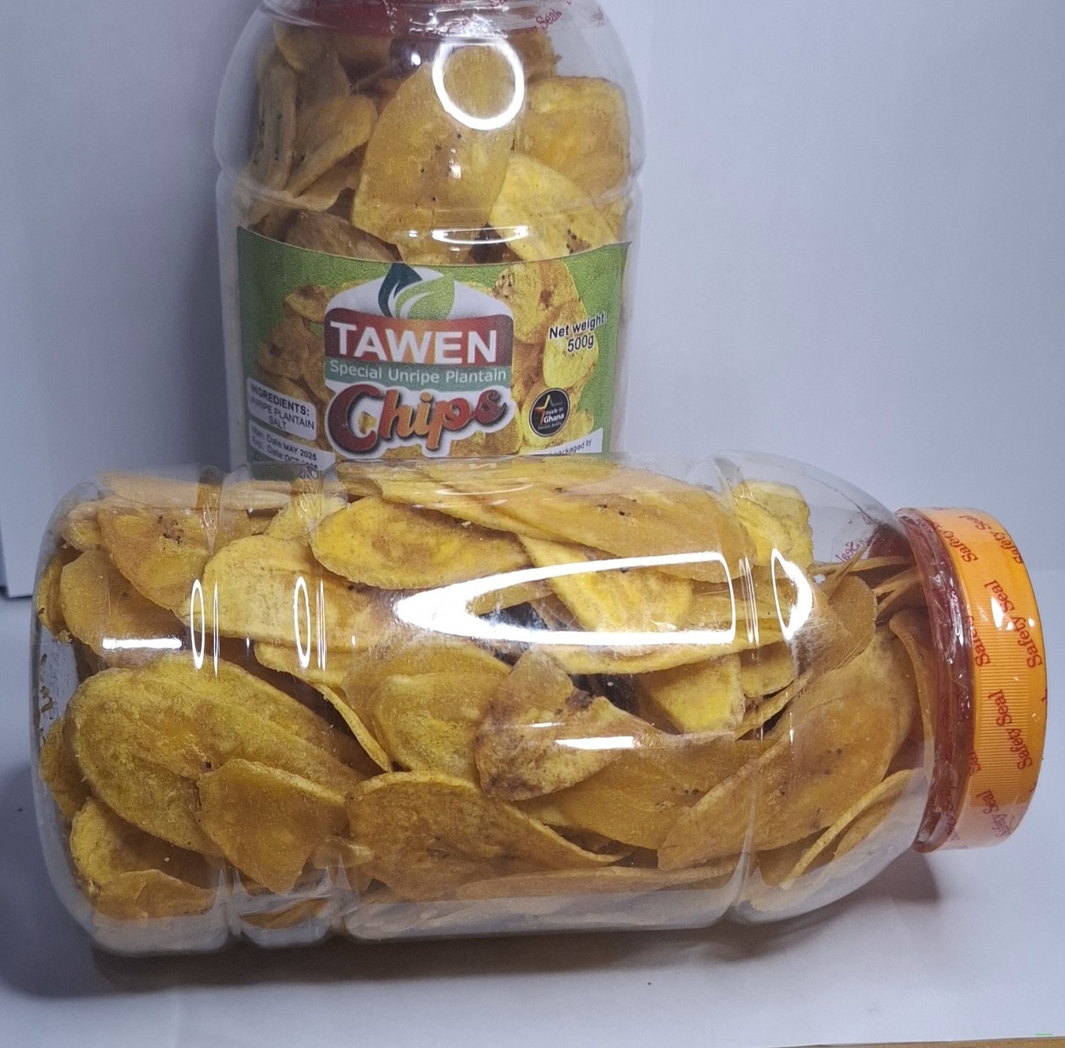 Tawen Unripe Plantain Chips – Crispy, Natural & Guilt-Free Snack