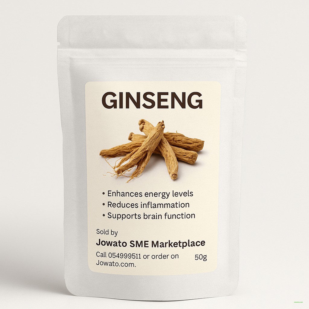 Savannah Sun Ginseng – 100% Pure Ginseng Root Powder for Energy, Focus & Immune Support