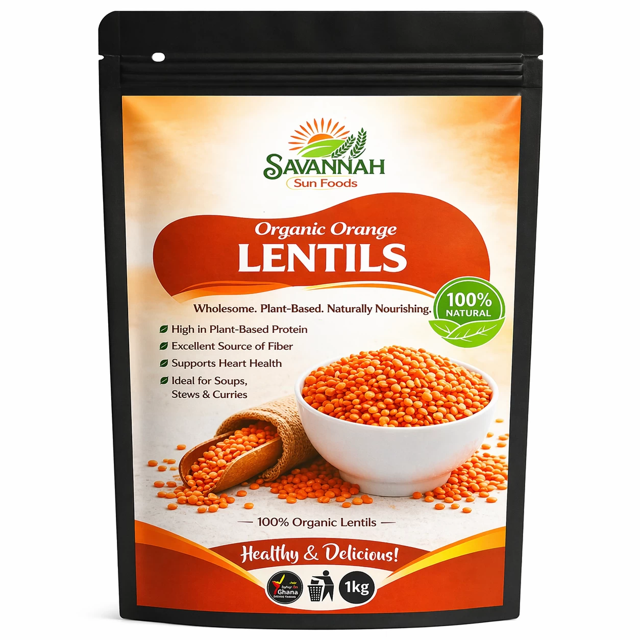 Savannah Sun Foods Premium Lentils