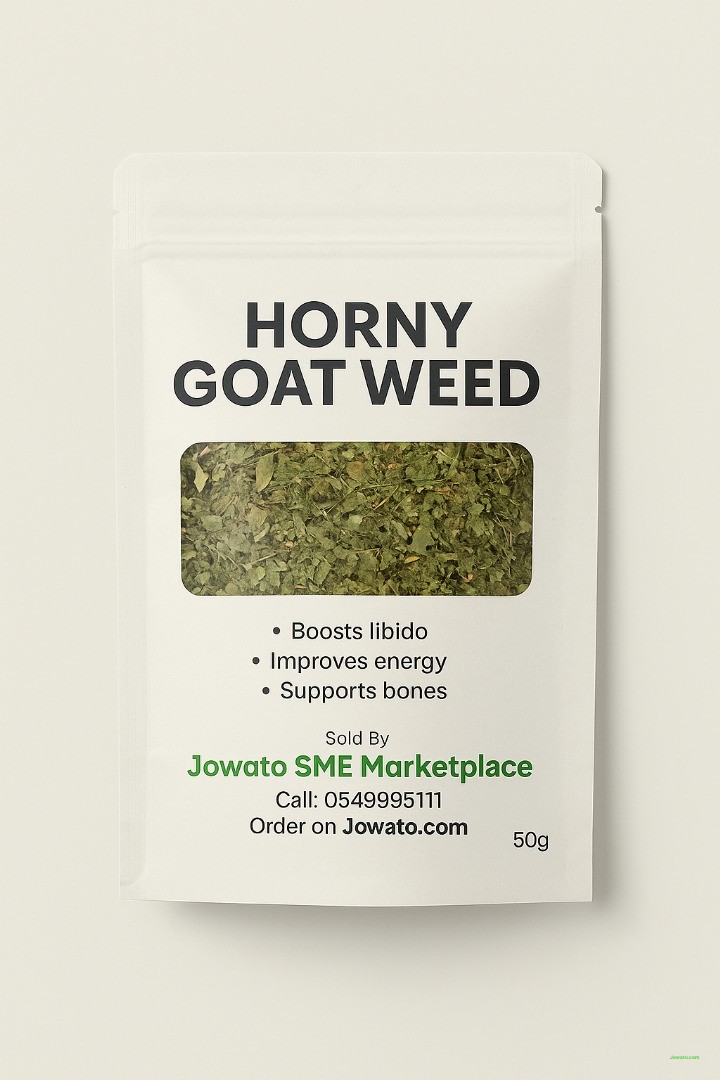 Savannah Sun Horny Goat Weed – Natural Energy & Vitality Booster with Epimedium Extract