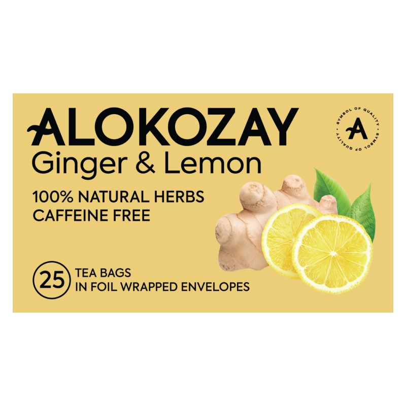 Alokozay Ginger and Lemon