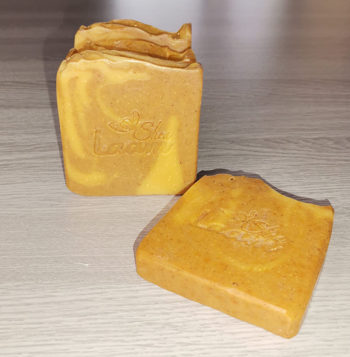 Shea Butter Soap with Carrot and Turmeric