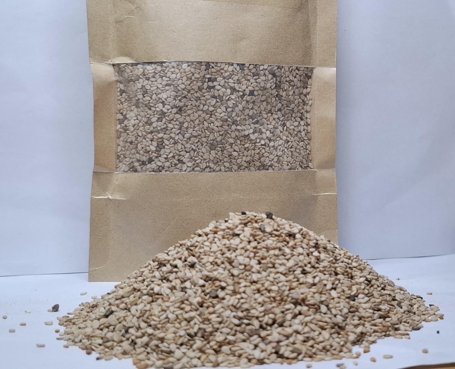 Savannah Sun Foods Raw Sesame Seeds – 100% Natural, Unhulled & Rich in Calcium, Fiber & Healthy Fats