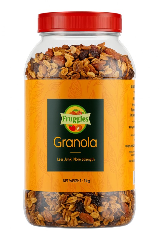 Fruggies Granola – Regular Blend | Oats, Nuts & Seeds Superfood Breakfast