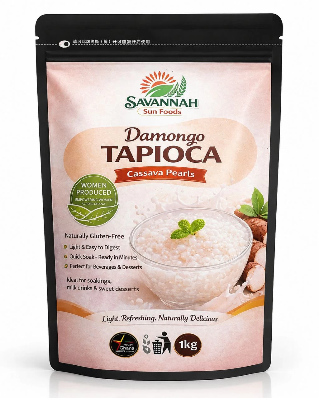 Damango Tapioca (Cassava Pearls)